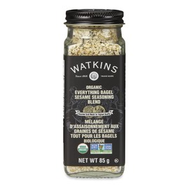 Watkins Gourmet Organic Spice Jar, Everything Bagel Sesame Seasoning Blend, Non-GMO, Kosher, 85 g
