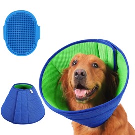 1set of Dog Cone Collar,dog Cones after Surgery Soft,adjustable Collar to Prevent Licking when Bathing The Dogs,suitable for Postoperative Recovery and Daily Cleaning of Dogs.