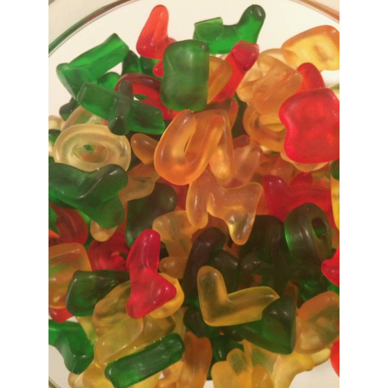 HARIBO Gummi Candy, Alphabet Letters, 5 oz. Bag (Pack of