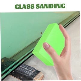 Operitacx 4pcs Diamond Sanding Pad Grit High Strength Hand Polishing Pad for Concrete Glass and Tile Durable Reusable Fast Polishing Tool for Stone and Surfaces