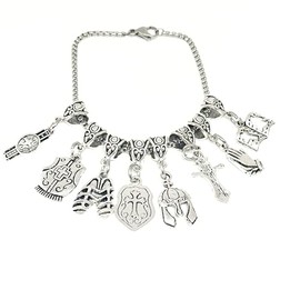 Full Armor Of God Charm Bracelet, Daughter Gift, Graduation Gift, Going To College, Baptism Gift, Granddaughter, Faith Jewelry, Christian