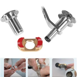 for marine 3/8'' Marine Quick Release Fender Kit Mount Holder Kit Boat Rope Cleats Receiver