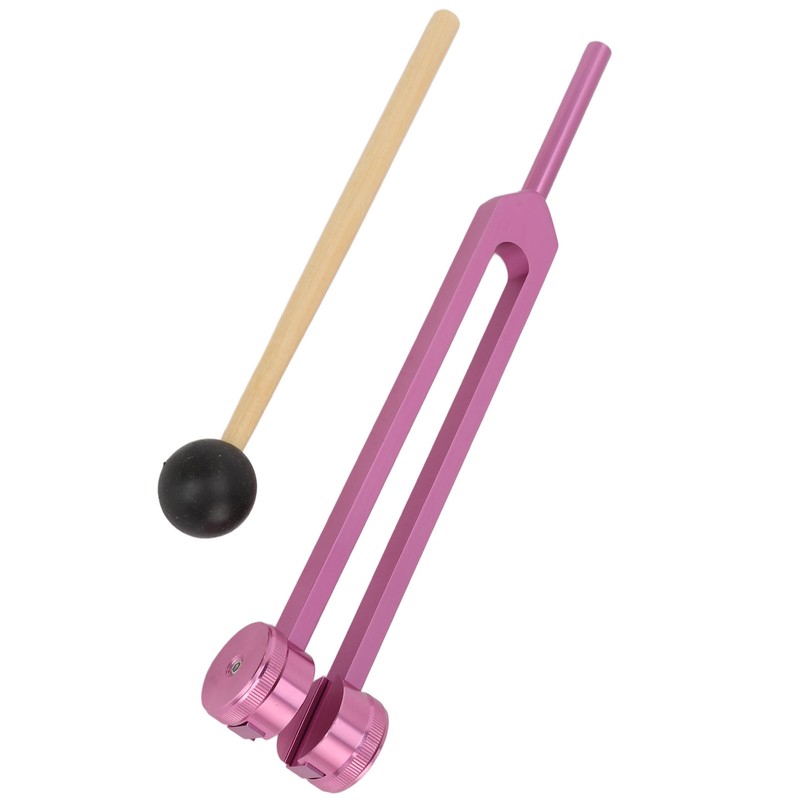 128HZ Tuning Forks Paint Process Aluminum Alloy Tuning Fork Set