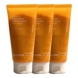 Innisfree Vitacy Brightening Pack to Foam 120g x3 / 이니스프리 비타씨 브라이트닝 팩투폼 120g x3개