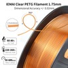 IEMAI Clear PETG Filament 1.75mm, High Speed 3D Printer Filament