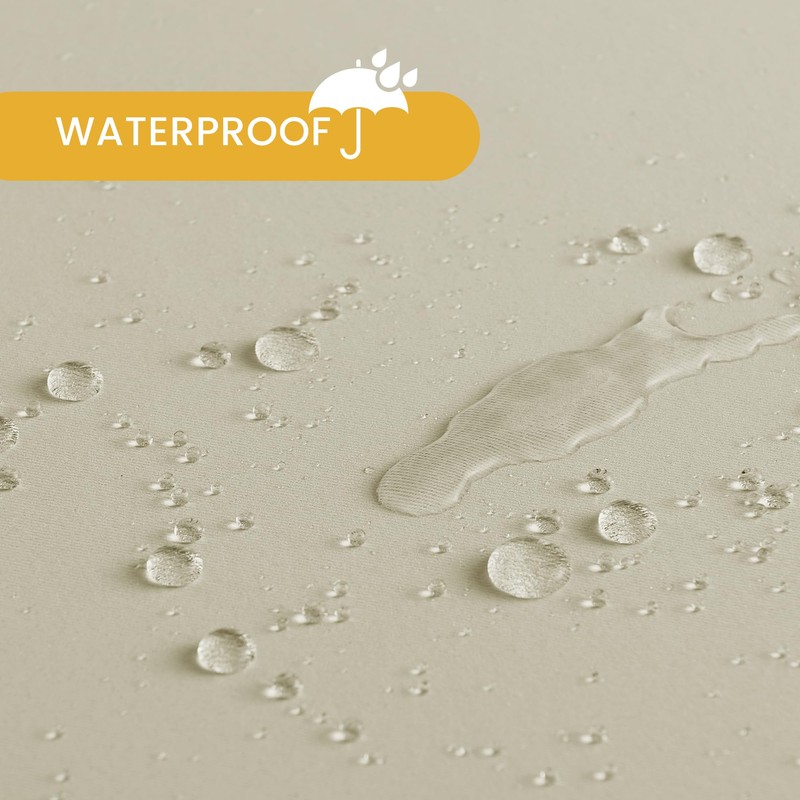 RYB HOME Fade Resistant Blackout Curtains - UV Block Waterproof