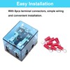 TWTADE/JQX-62F-2Z Coil Voltage DC 24V 80A DPDT Electronmagnetic Relay,High Power