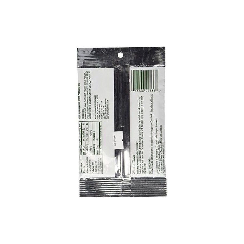 Hawaiian Papaya Seed Dressing Mix Pack of 10 - 2