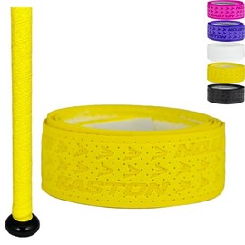Easton | 1.10mm Flow Tack Bat Grip | Baseball / Softball | Yellow