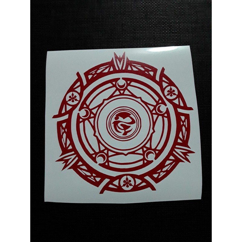House of Gremory Seal Symbol Rias High School DxD Sticker