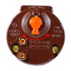 Rod thermostat for electric water heaters and solar reservoirs or