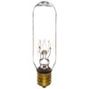 Bulbrite Incandescent T6 Candelabra Screw Base (E12) Light Bulb, 1