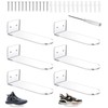 Littlecatch Floating Shoe Display Shelves for Wall Mount Set of