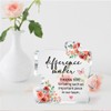 aPamr Acrylic Puzzle Plaque Sign, Thank You Gifts, Modern Floral