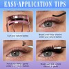 Thick Cluster Lashes 100D+120D+150D Volume Individual Eyelash Clusters 240Pcs 12-18mm
