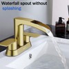 Bathroom Sink Faucet for 3 Hole, Hurran 4 Inch Faucets
