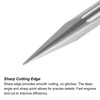 sourcing map Wood Engraving CNC Router Bit Full Carbide Carving