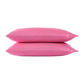 Betsey Johnson - King Pillowcase Set, Luxurious Satin 2 Piece Bedding Set, Designer Home Decor (Pink, 20" x 40")