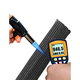 Funda protectora térmica de alambre para automóvil, protector térmico para línea de combustible, manguera y cables de bujía, rollo de botas protectora