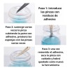 3 Frascos De Limpiador Para Pinzas Extensiones De Pestañas