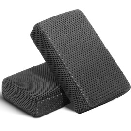 Car Wash Sponge,Dual Sided Car Clay Scrubber for Fast and Effective Removal of Paint,Light Overspray So On,Scrubbing and Clay Work,2-Pack