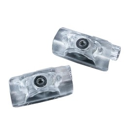 VALENTI Jewel LED Projection Courtesy Lamp Door Welcome Light Logo Projection, 2 Pieces, Type A