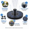Solar Floating Fountain Pump with 6 Spray Nozzles – 2.5W