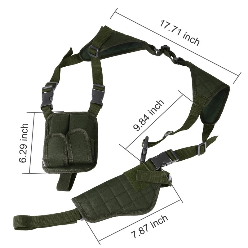 Shoulder Holster Xaegistac Airsoft Holsters General Vertical Gun Holster Adjustable