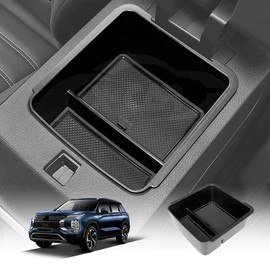 X-CAR Armrest Hidden Storage Box for Mitsubishi Outlander 2021-2025 Center Console Organizer Accessories