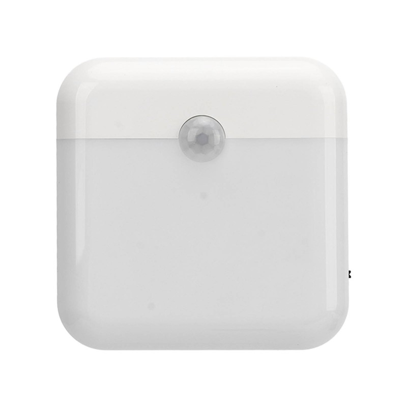 Motion Sensor Dimmable Night Light Two Colors Bedside Induction Lamp
