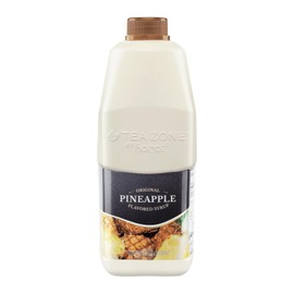 Tea Zone J1071 64 oz Pineapple Syrup for Tea, Beverages, Sweets, Ice Cream, Cocktails Blending