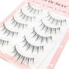 False Eyelashes, Natural, Transparent Axis, Handmade Popular, DIY at Home,