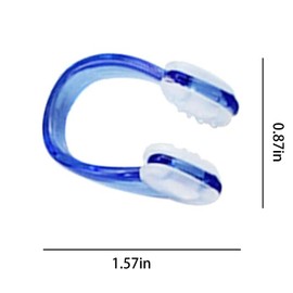 Mokeum Swimming Nose Clip, Reusable Convenient Waterproof Nose Protector with Waterproof Silica Gel for Showering Bathing Surfing Snorkeling Other Water Sports