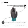 Uvex Bamboo TwinFlex D xg Cut-Resistant Work Gloves 1 Pair