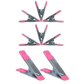 Craft Clamps - Heavy Duty Spring Clamps - 2 Sizes (2 inch & 4 Inch) - 8 Piece Set by Charmed By Dragons