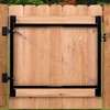 Adjust-A-Gate Full Frame Gate Fence Kit, Hardware for Openings 36"-60",