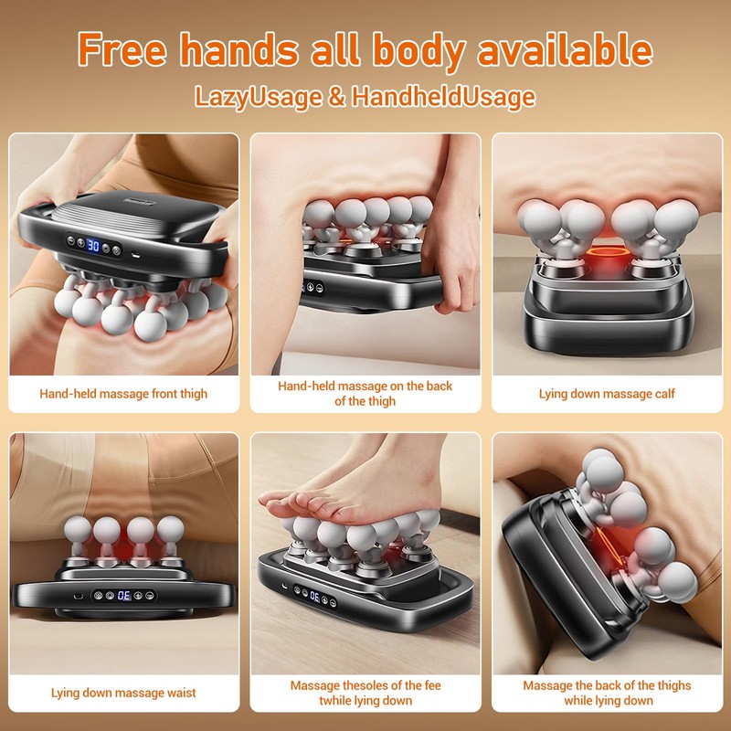 Feyano 16-Head Massage Gun Set for Deep Tissue Massage, 3