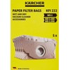 Karcher Bolsa de filtro de papel WD 5 piezas
