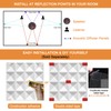 TroyStudio Acoustic Sound Diffuser Panels, 12 X 12 X 1