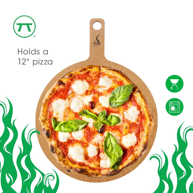 Outset Pizza Paddleboard Verde, 12” x 16” x 0.25