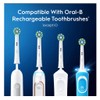 Oral-B Cross Action Electric Toothbrush Replacement Brush Heads, 10 ct.