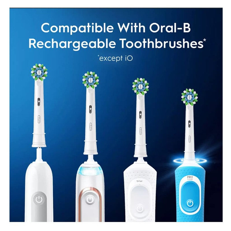 Oral-B Cross Action Electric Toothbrush Replacement Brush Heads, 10 ct.