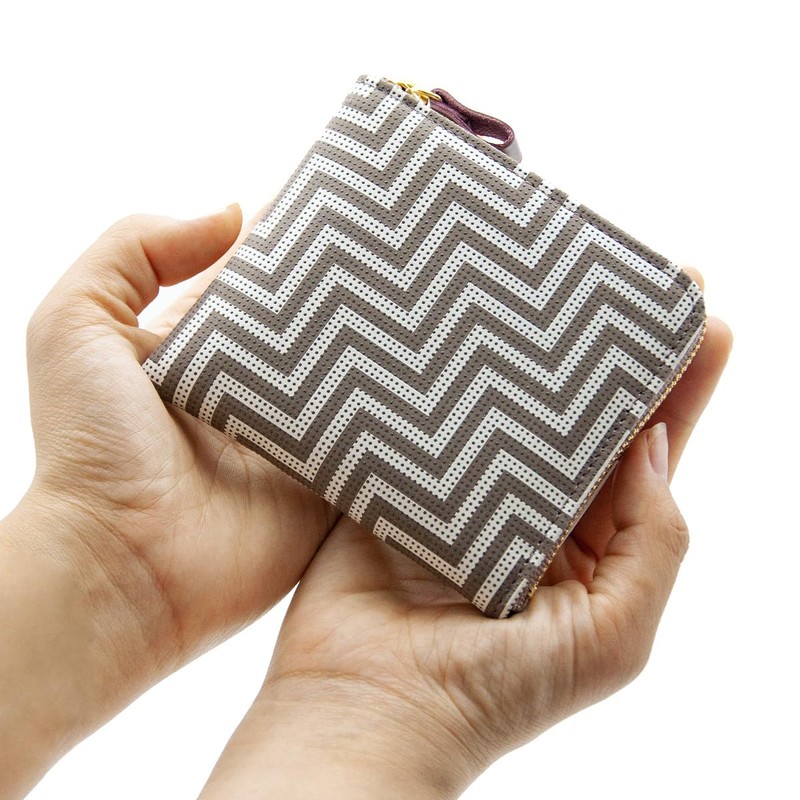 Indenya ChEVRON Chevron Traditional Crafts, Koshu Inden, Deerskin Lacquer, Original