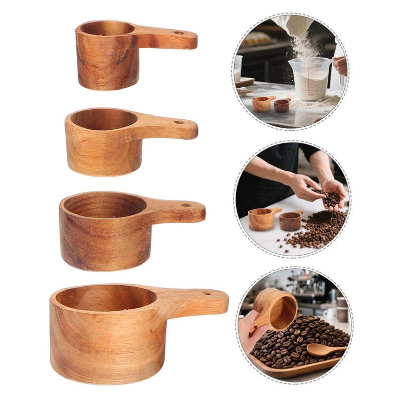LABRIMP 4pcs Kitchen Tools for Precise Coffee Tea and Spice