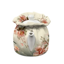 CREAMIC Hummingbird Teapot Cozy for Teapot Tea Pots Cozy for Keeping Warm Portable Easy to Clean Coffee Pot Cozy Polyester for Hotel Thicken Kettle Dust Cover for Kitchen