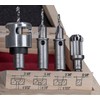 BETOP Industrial Tools-4pc Set Carbide Tipped 82-Deg Countersink bit with