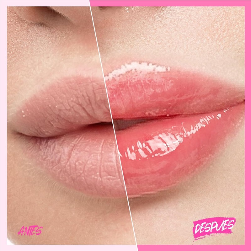 SKINTIFIC Serum Labial Hidratante (04 Rosa baya) - Con péptidos,