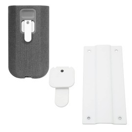 ASHATA Speaker Wall Mounts for SARS5 HTA7000, Concealed Metal Mounting Bracket for Rear Surround Sound Speakers, Save Space, White