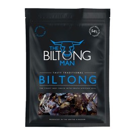 The Biltong Man | Tasty Traditional Fatty Beef Biltong | (250, Grams)