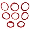 8 Rolls 0.6‑3mm DIY Jewelry Beading Wire Aluminum Craft Wire